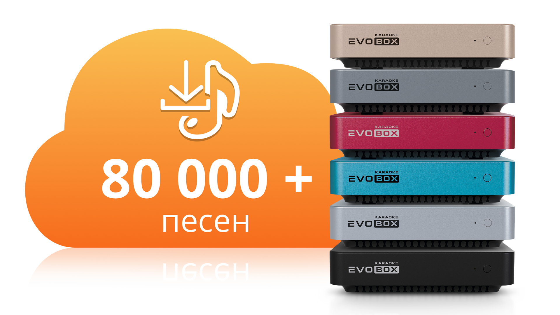 EVOBOX — новая караоке-система для дома. Купить на официальном сайте. Есть  шоу-рум (демонстрация).